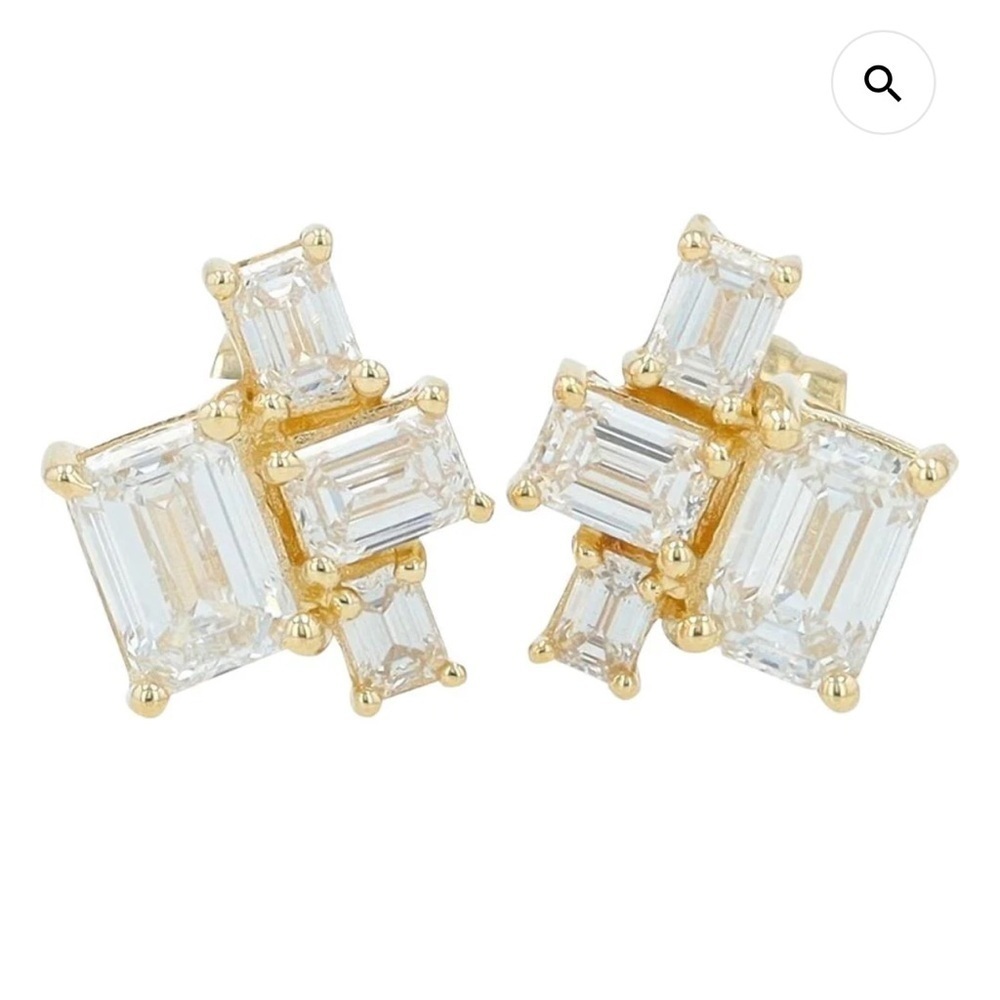 1.25 Carat Lab Diamond Earrings